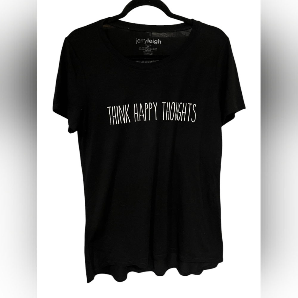 JerryLeigh "Think Happy Thoughts"  shirt sz XXL 20